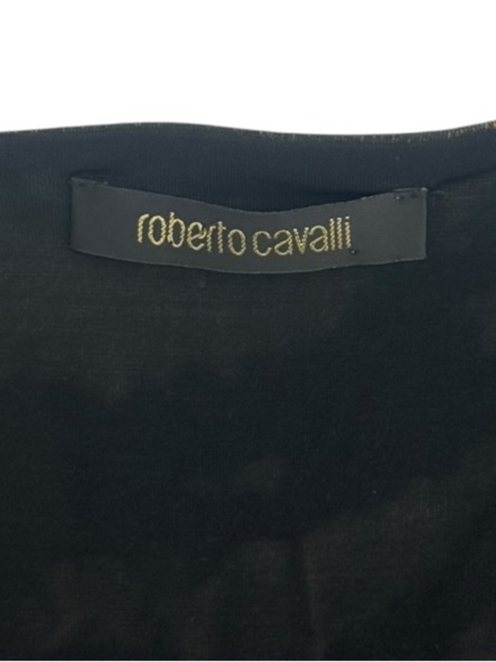Roberto Cavalli Vintage Stretch Viscose Animal Print Dress - Picture 7 of 9